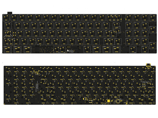 無(wú)線(xiàn)鍵盤(pán)PCB線(xiàn)路板